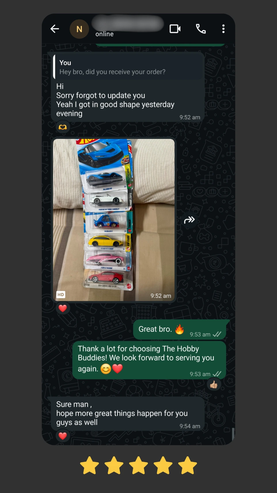 verified customer review, Trusted by Collectors Across India
