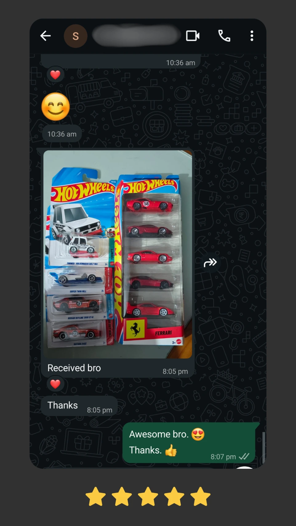 verified customer review, Trusted by Collectors Across India