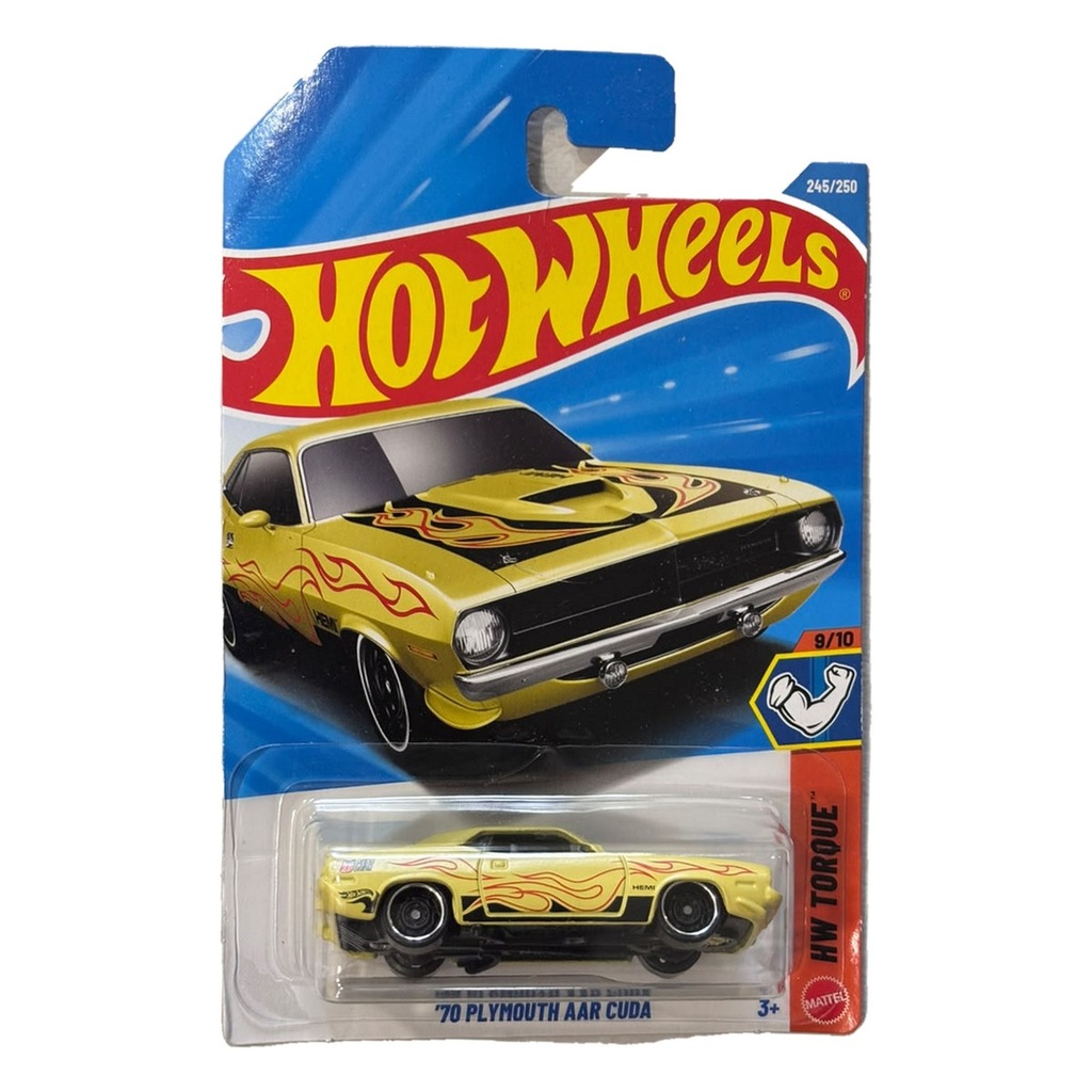 Hot Wheels '70 Plymouth AAR Cuda + Pick 1 Car
