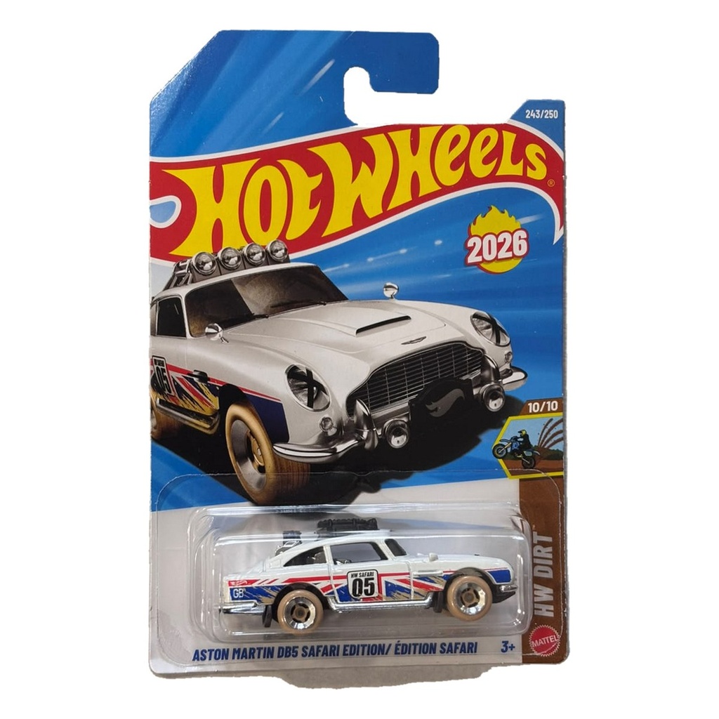 Hot Wheels Aston Martin DB5 Safari Edition + Pick 2 Cars