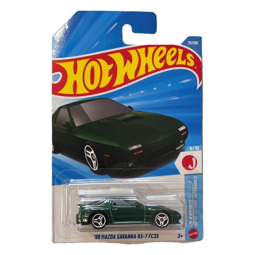 Hot Wheels '89 Mazda Savanna RX-7 FC3S Green + Pick 1 Car