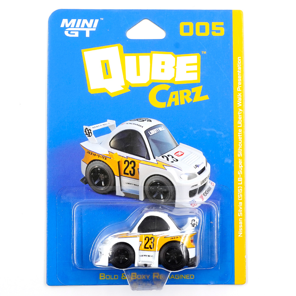 Mini GT Qube Carz Nissan LB-Super Silhouette S15 Silvia Liberty Walk Presentati (005)