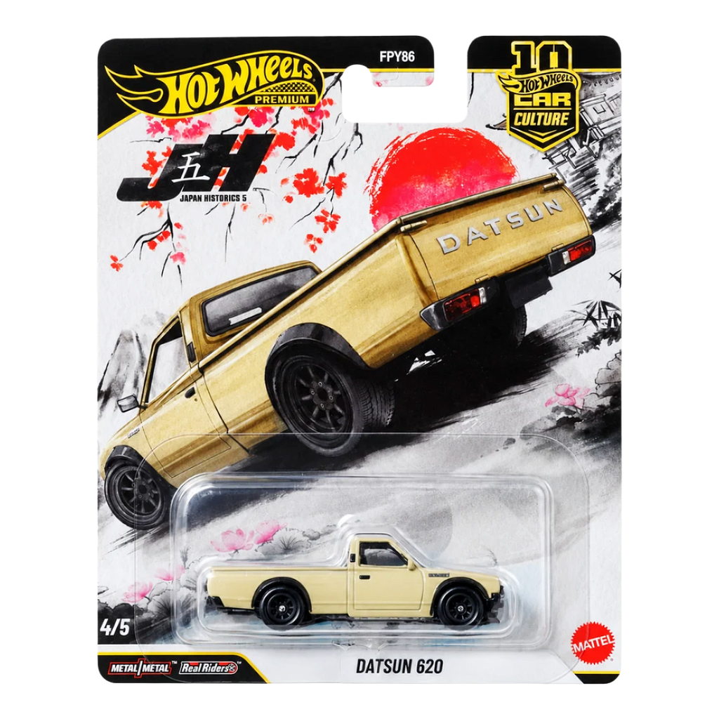 [IMPORTED] Hot Wheels Premium Datsun 620 Truck Car Culture Japan Historics 5