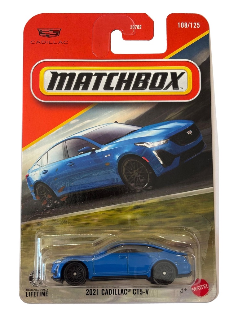 Matchbox 2021 Cadillac CT5-V Blue