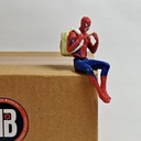 Spider-Man Mini Figurine - Determined Hero Pose (with Backpack Accessory)