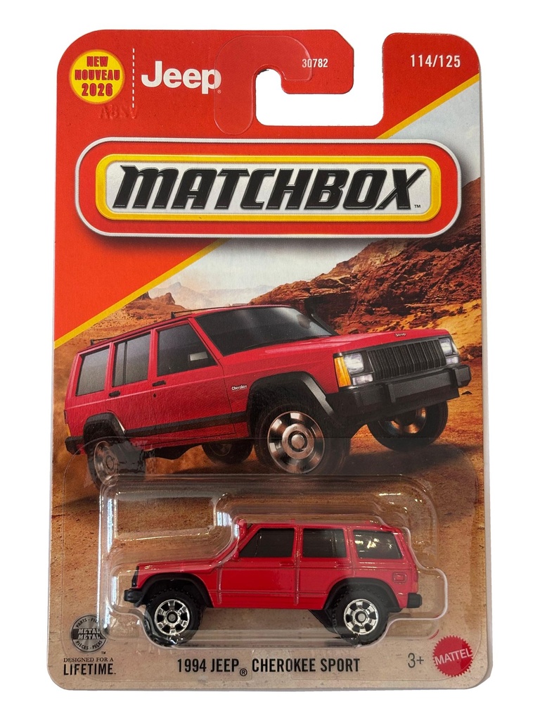 Matchbox 1994 Jeep Cherokee Sport + Pick 1 Car
