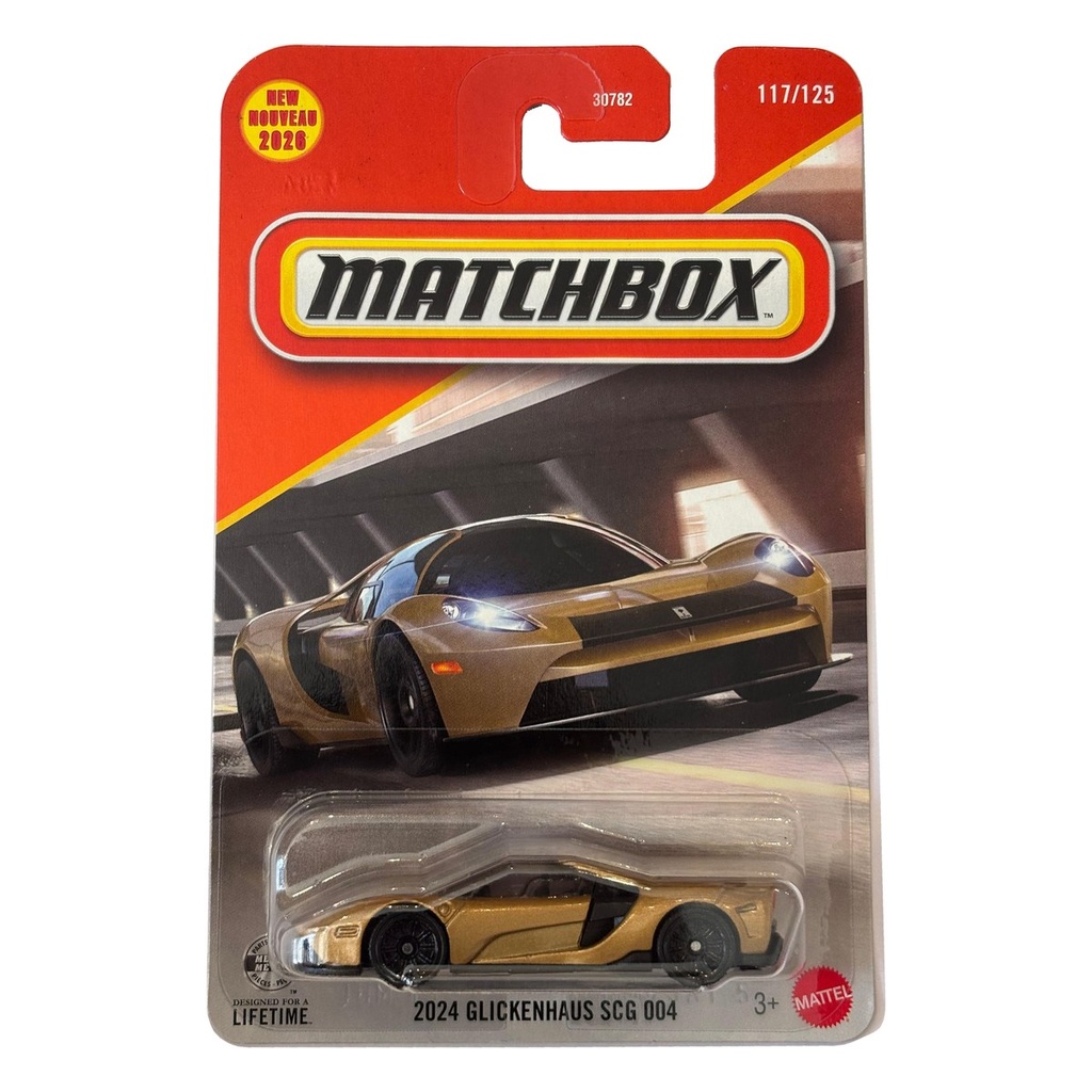 Matchbox 2024 Glickenhaus SCG 004 + Pick 2 Cars