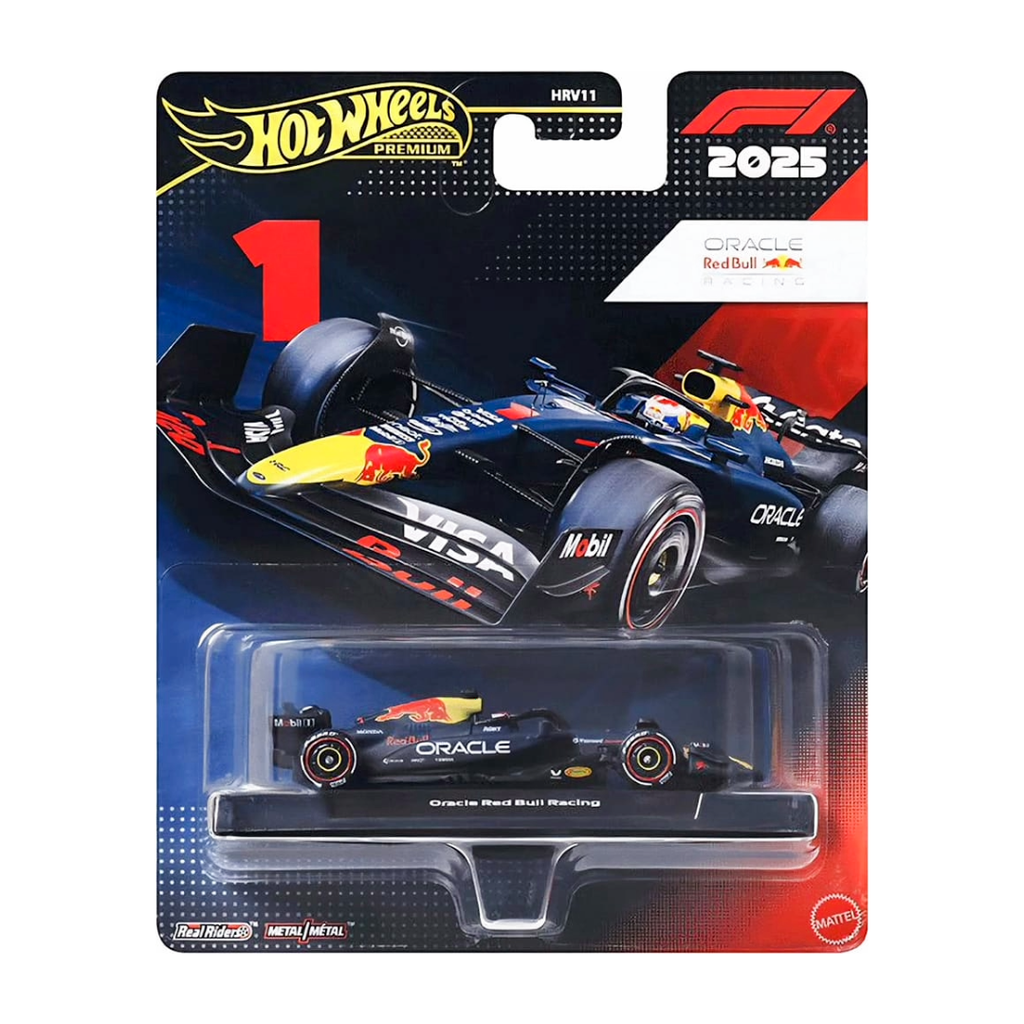 Hot Wheels Premium 2025 Formula 1 Oracle Red Bull Racing #1 Max Verstappen 1:64 Scale Die-Cast + Pick 1 Car