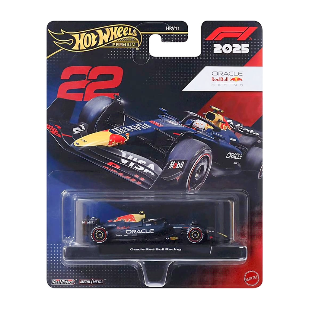 Hot Wheels Premium 2025 Formula 1 Oracle Red Bull Racing #22 Yuki Tsunoda 1:64 Scale Die-Cast + Pick Any 2 Cars