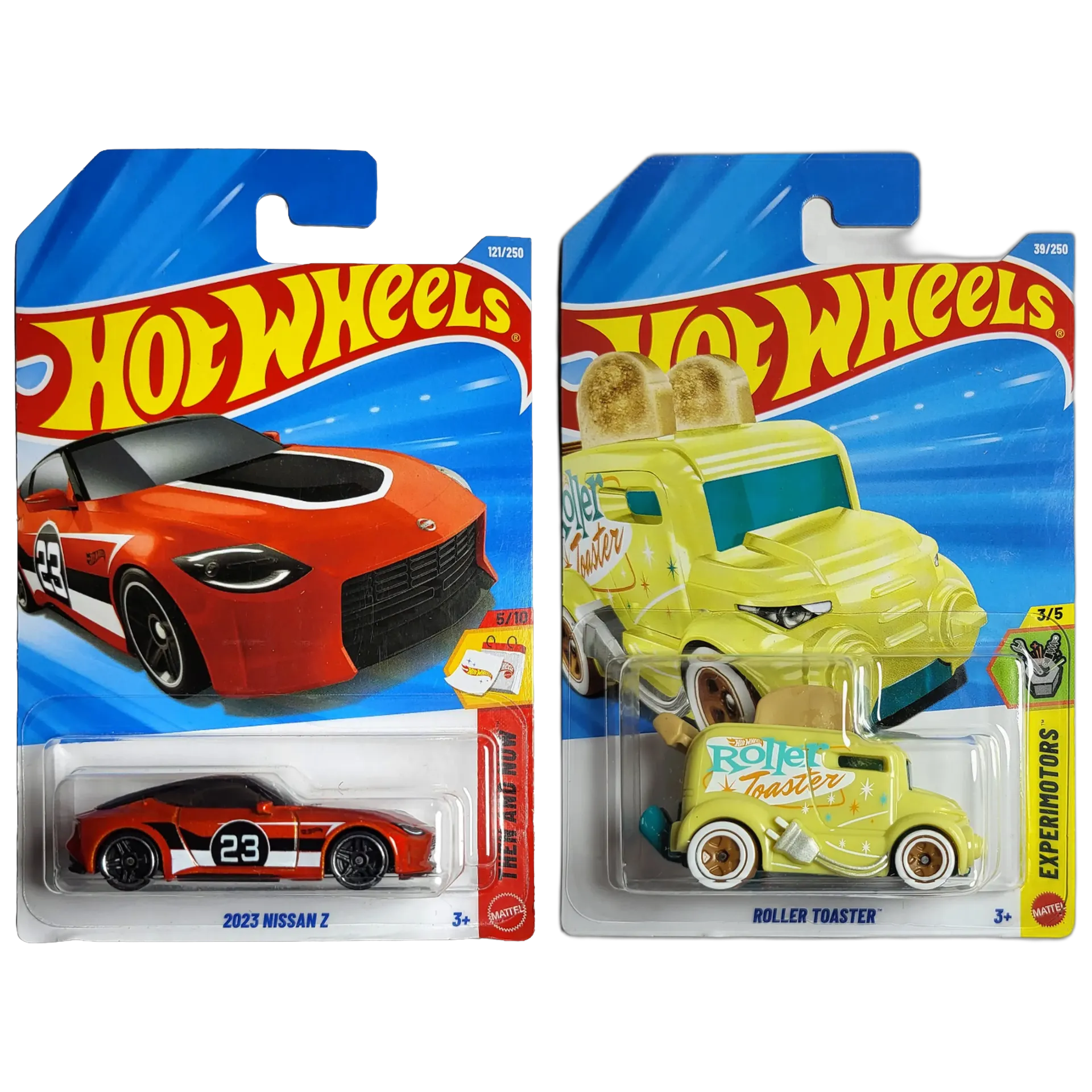Hot Wheels 2023 Nissan Z & Roller Toaster