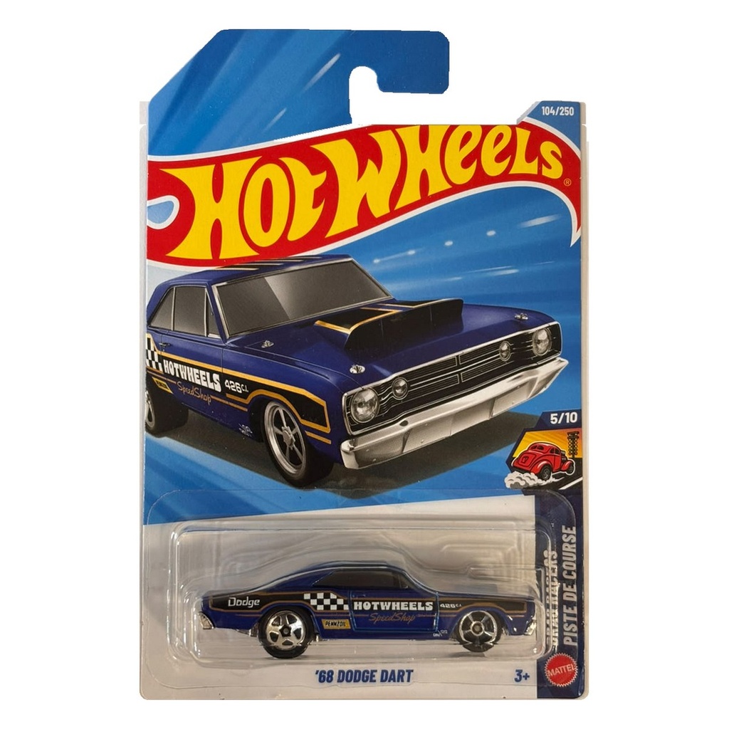 Hot Wheels '68 Dodge Dart Blue