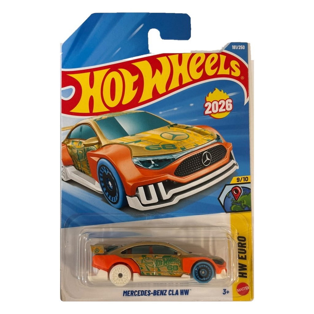 Hot Wheels Mercedes-Benz CLA HW Orange