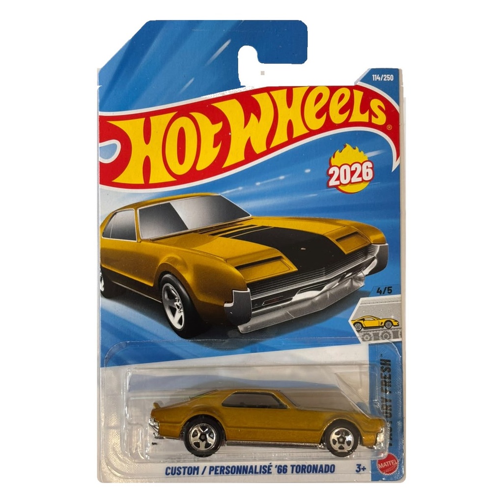 Hot Wheels Custom '66 Toronado Golden