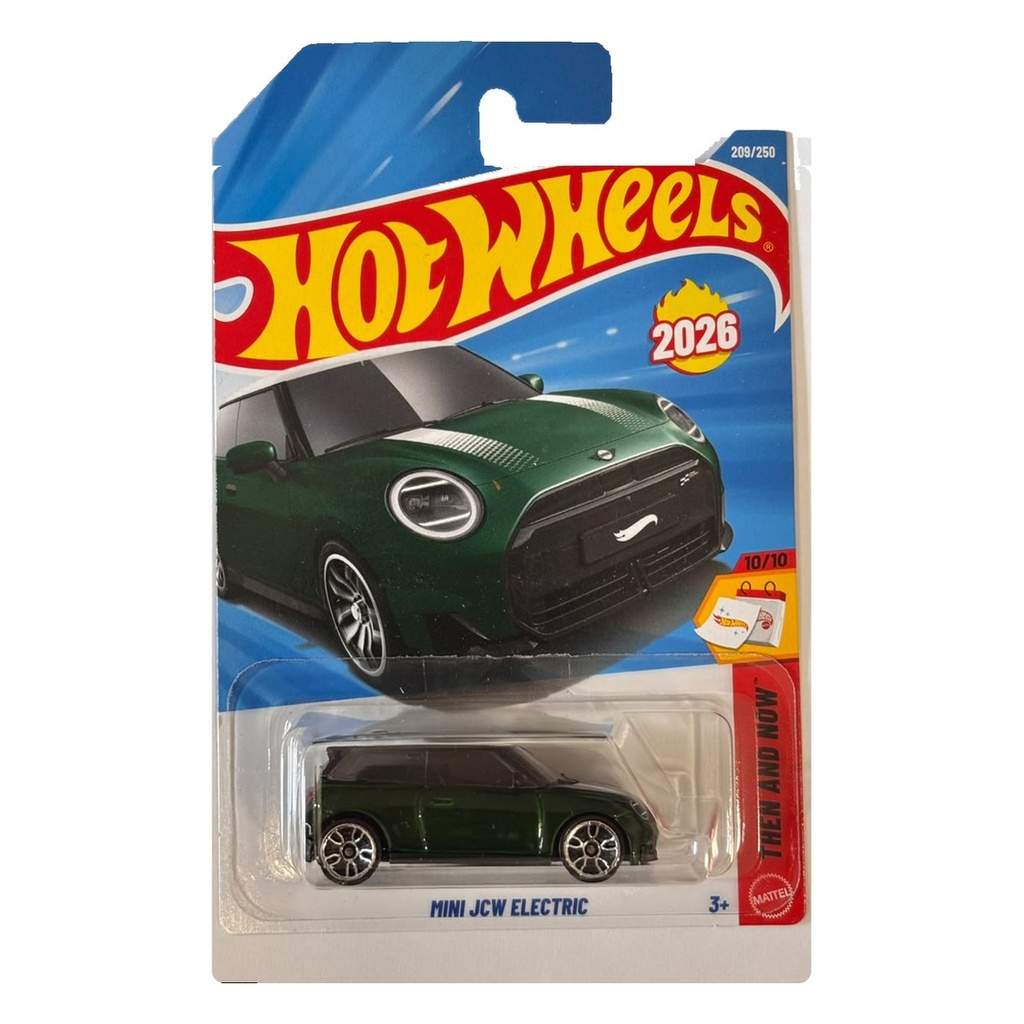 Hot Wheels Mini JCW Electric Green + Pick 1 Car