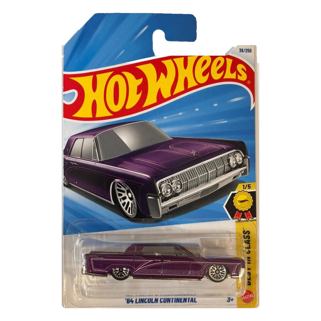 Hot Wheels '64 Lincoln Continental Purple + Pick 1 Car