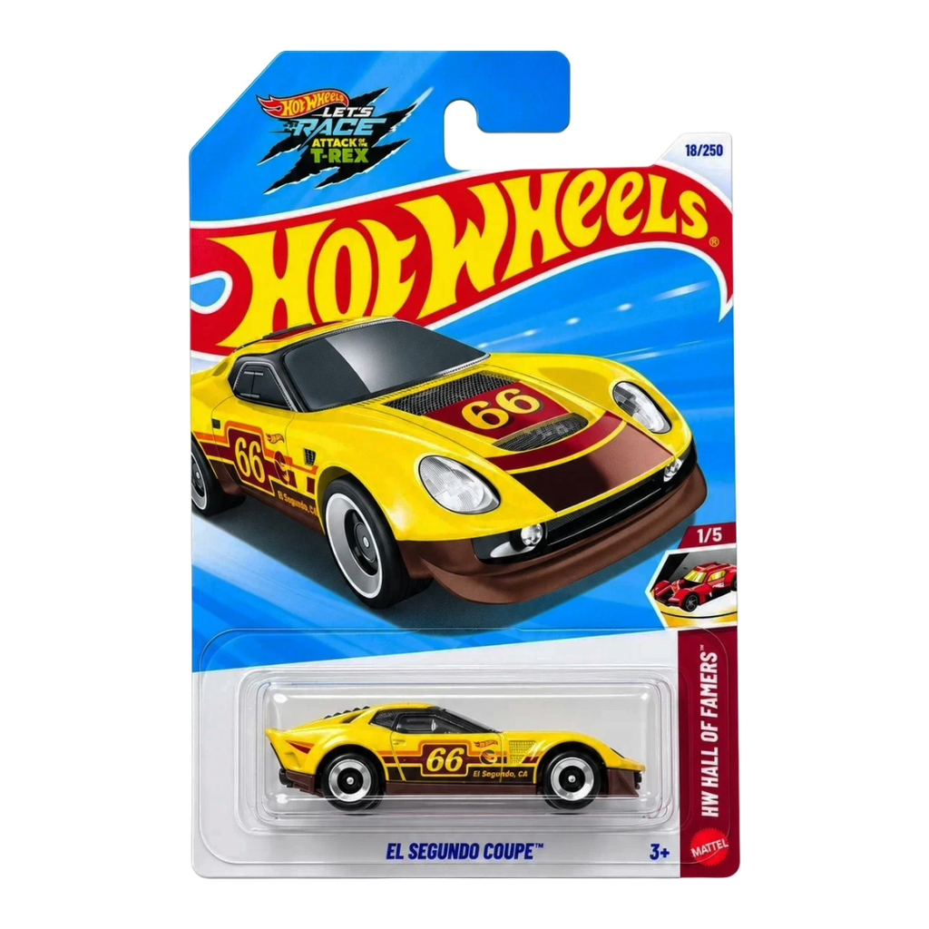 Hot Wheels EL Segundo Coupe Yellow TH + Pick 2 Cars