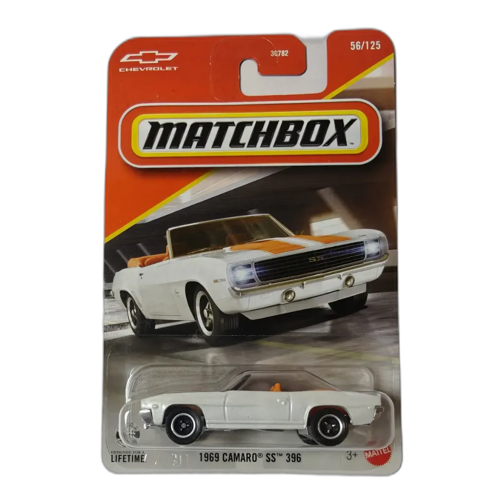 1969 Camaro SS 396 - Matchbox 1:64 Scale Diecast