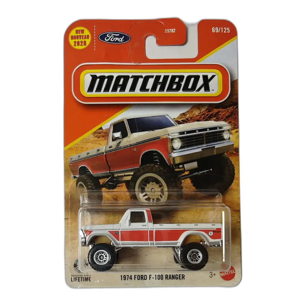 1974 Ford F-100 Ranger - Matchbox 1:64 Scale Diecast