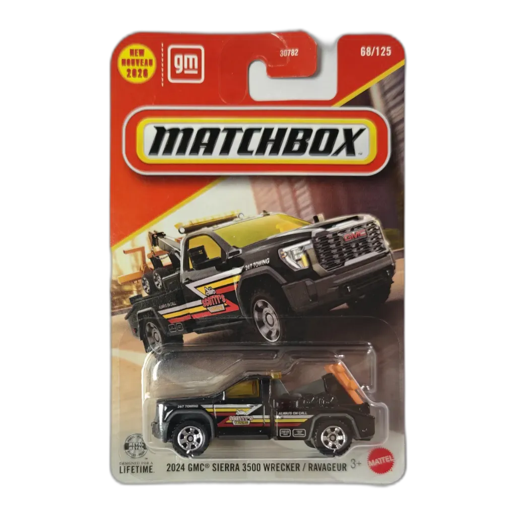 2024 GMC Sierra 3500 Wrecker - Matchbox 1:64 Scale Diecast Car