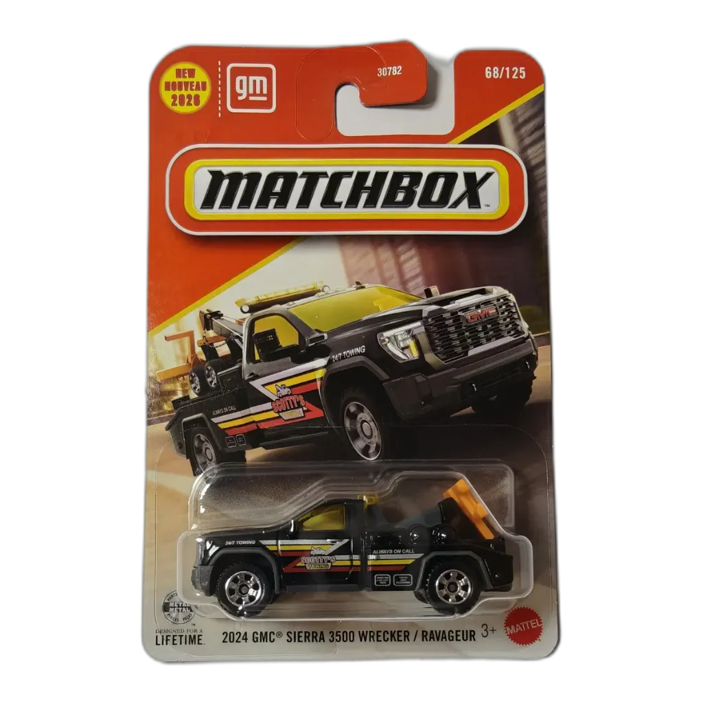 2024 GMC Sierra 3500 Wrecker - Matchbox 1:64 Scale Diecast