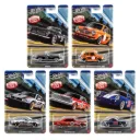 Hot Wheels Silver Series Vintage Club Mix 2 - Set Of 5, 1:64 Scale Diecast Cars