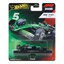 KICK Sauber Formula 1 Team - 2025 #5 Gabriel Bortoleto - Hot Wheels Premium F1 + Hot Wheels Mainline Combo
