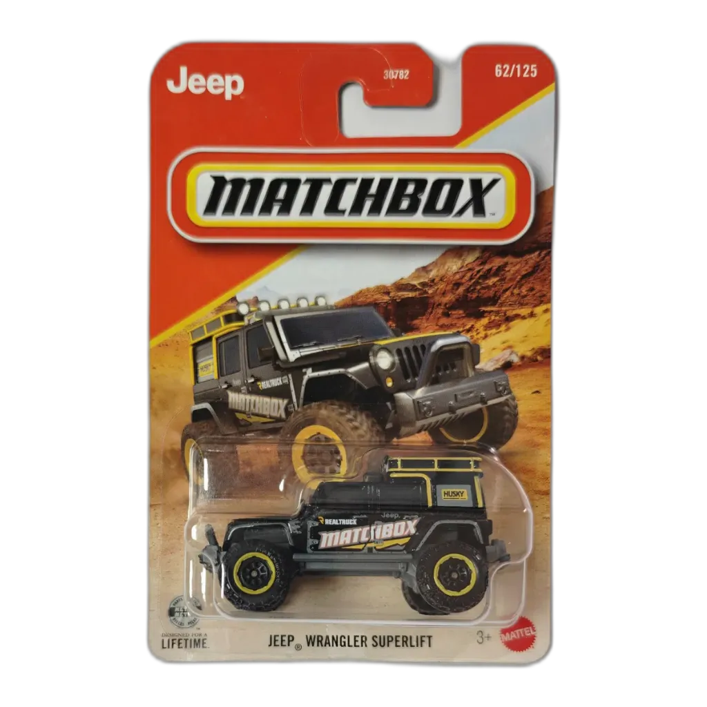 Matchbox Jeep Wrangler Superlift