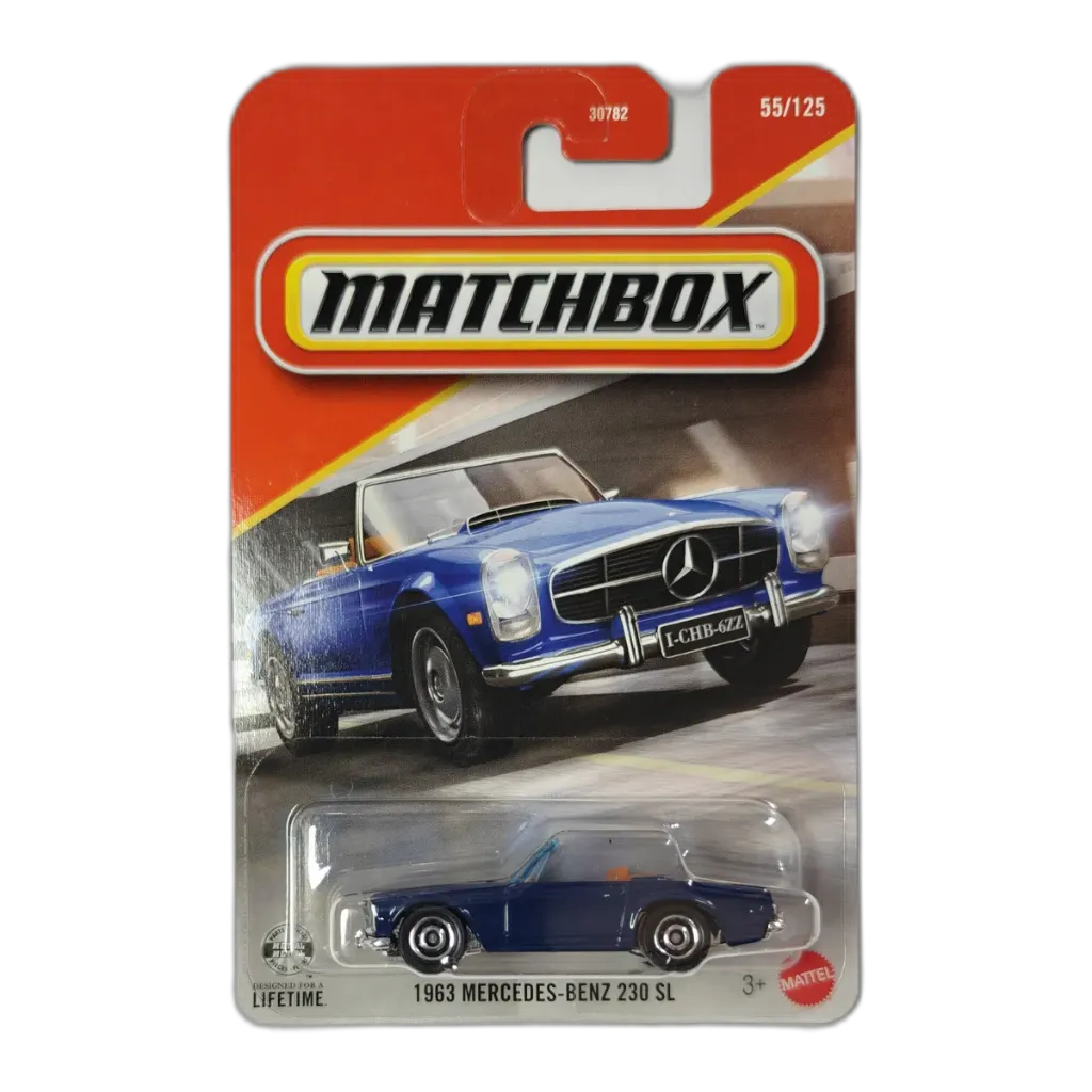 Matchbox 1963 Mercedes-Benz 230 SL + Car of Your Choice