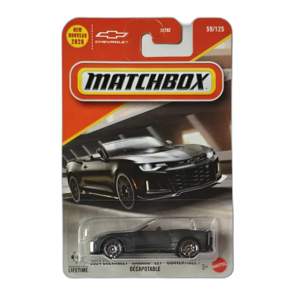 Matchbox 2024 Chevrolet Camaro ZL1 Convertible + Car of Your Choice
