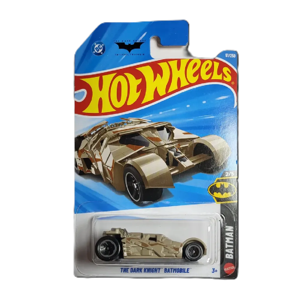 Hot Wheels The Dark Knight Batmobile - 1:64 Scale Diecast Car