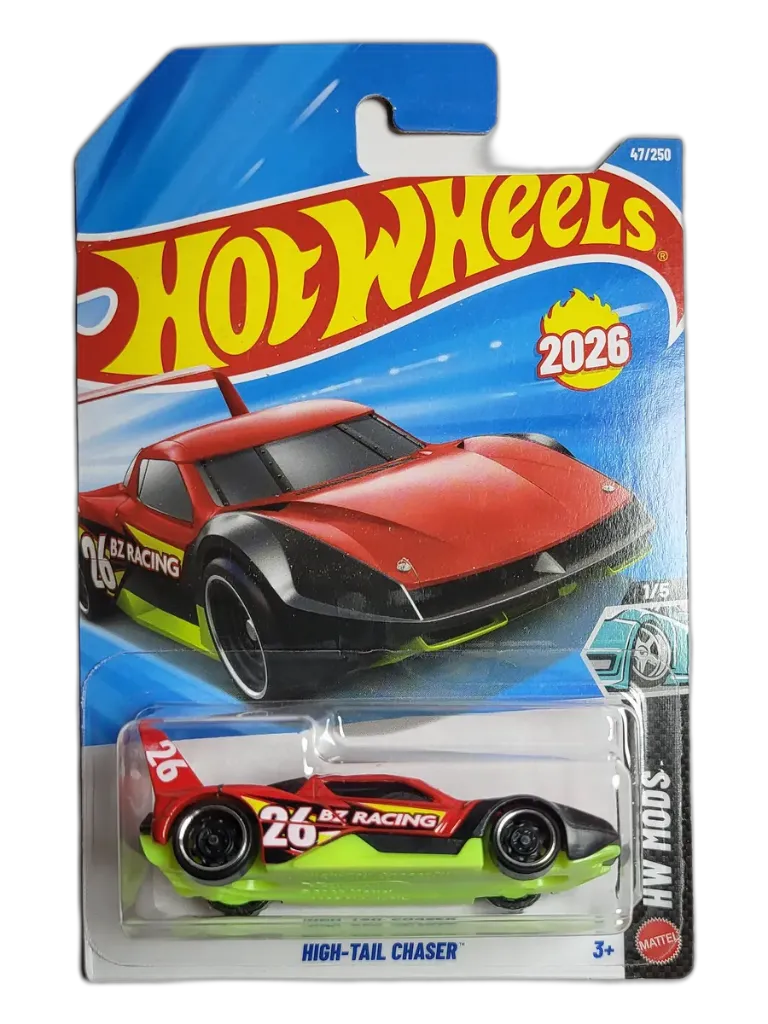 Hot Wheels High-Tail Chaser Red Imported