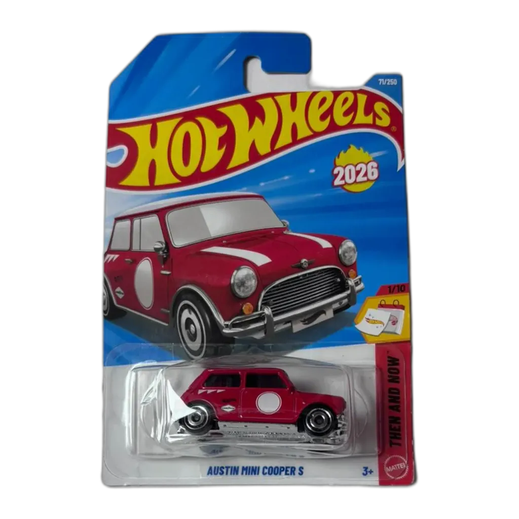 Hot Wheels Austin Mini Cooper S Red