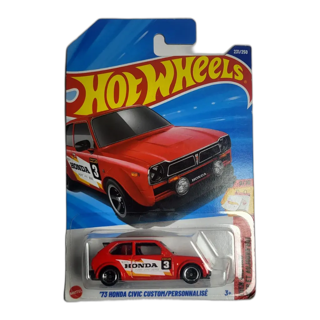 Hot Wheels 73 Honda Civic Custom