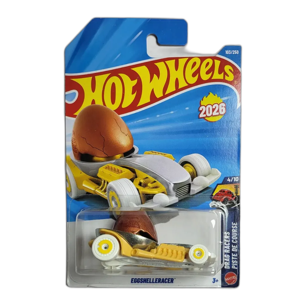 Hot Wheels Eggshelleracer Imported