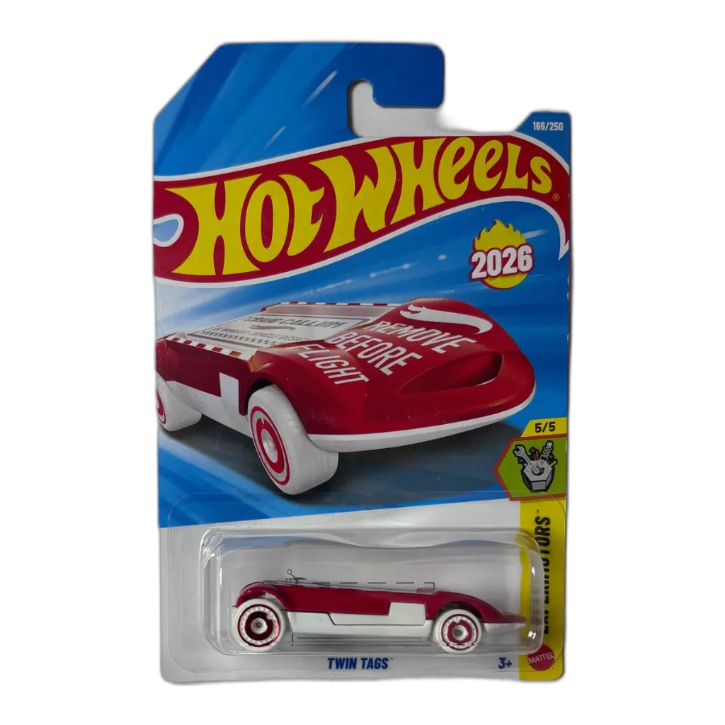 Hot Wheels Twin Tags