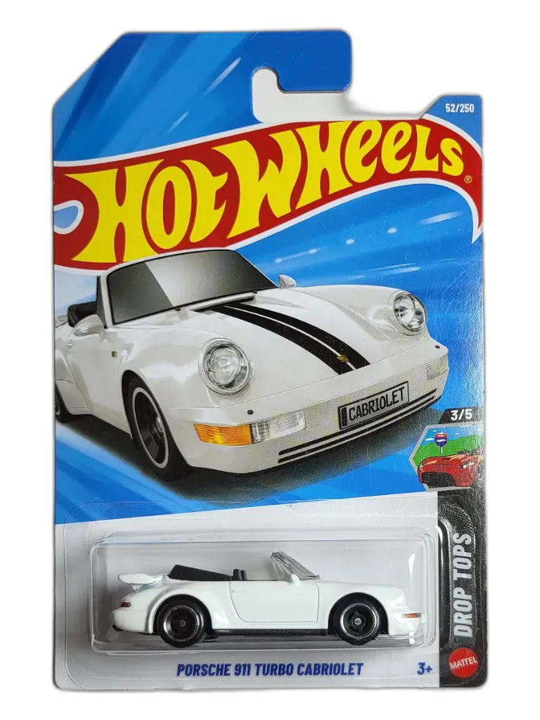 Hot Wheels Porsche 911 Turbo Cabriolet Imported + Pick Any 2 Cars