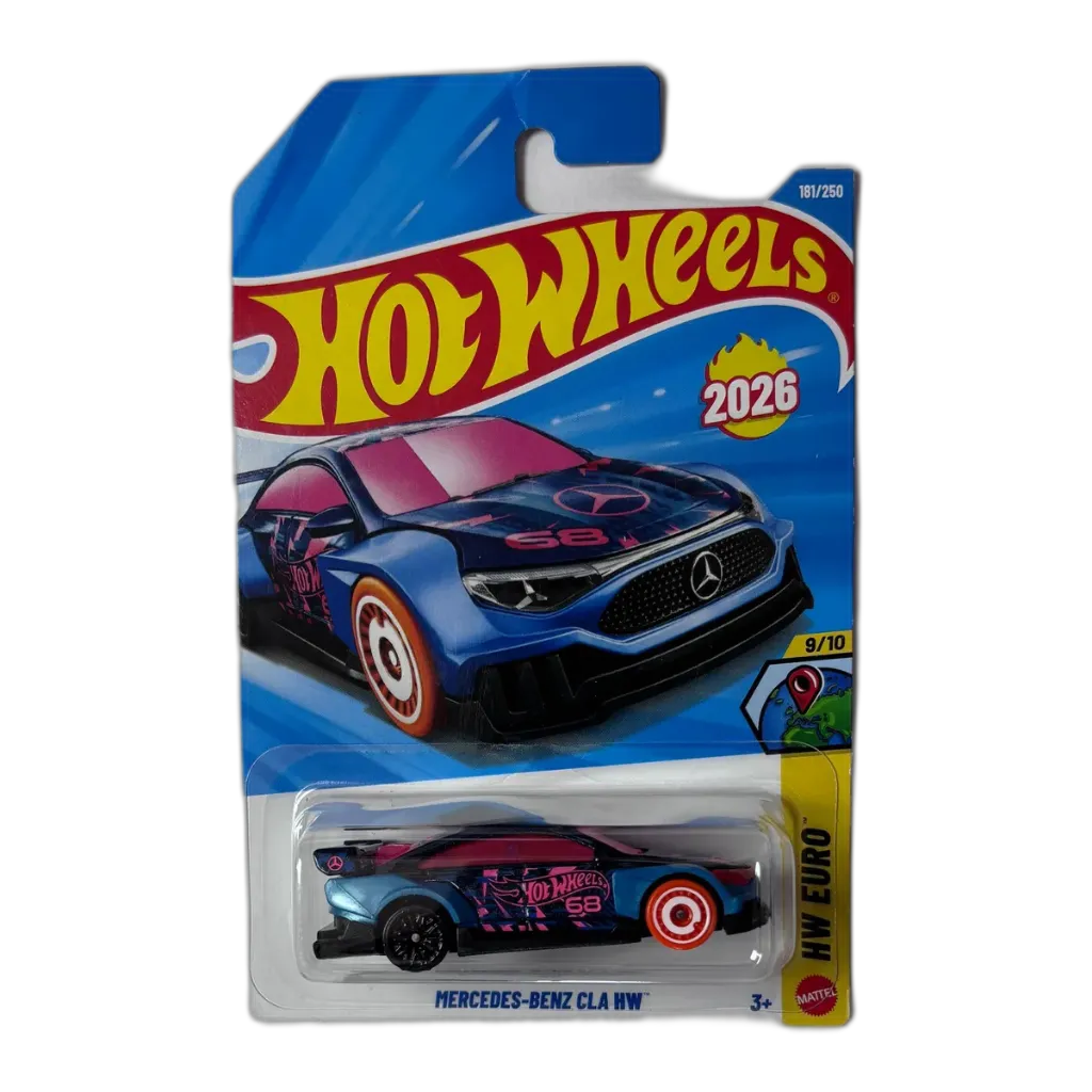 Hot Wheels Mercedes-Benz CLA HW + Pick Any 1 Car
