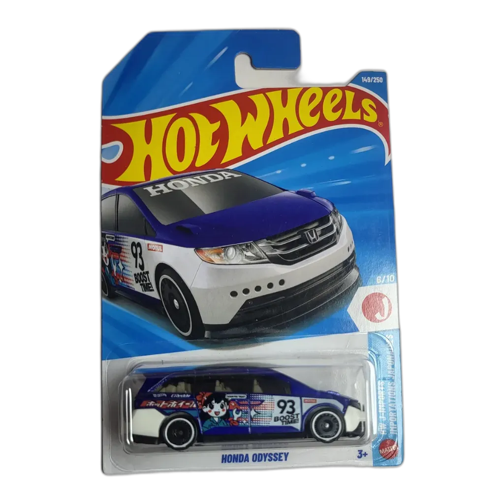 Hot Wheels Honda Odyssey + Pick Any 1 Car