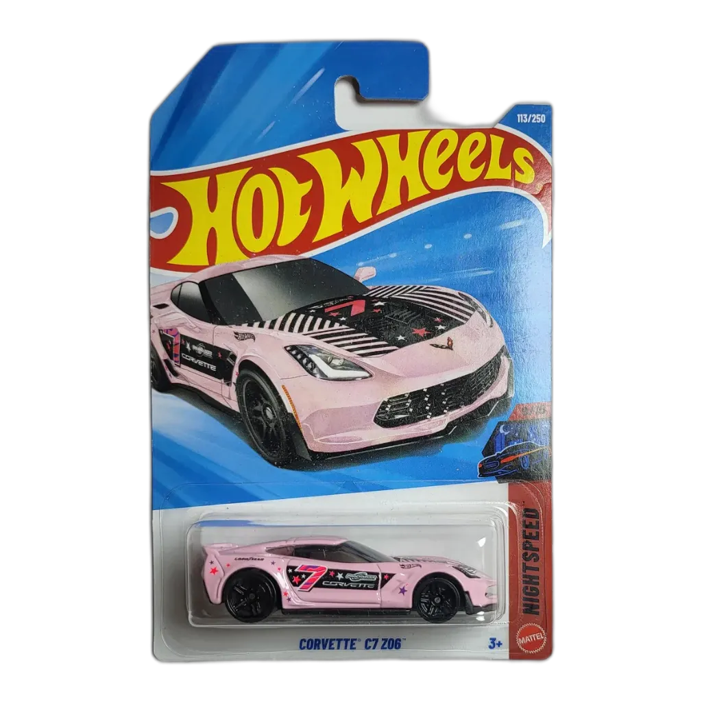 Hot Wheels Corvette C7 Z06 Imported + Pick Any 1 Car