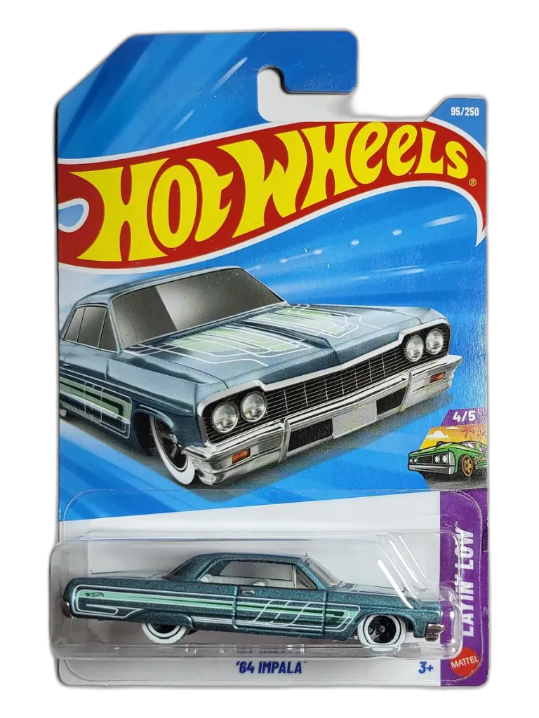 Hot Wheels 64 Impala Imported + Pick Any 1 Car