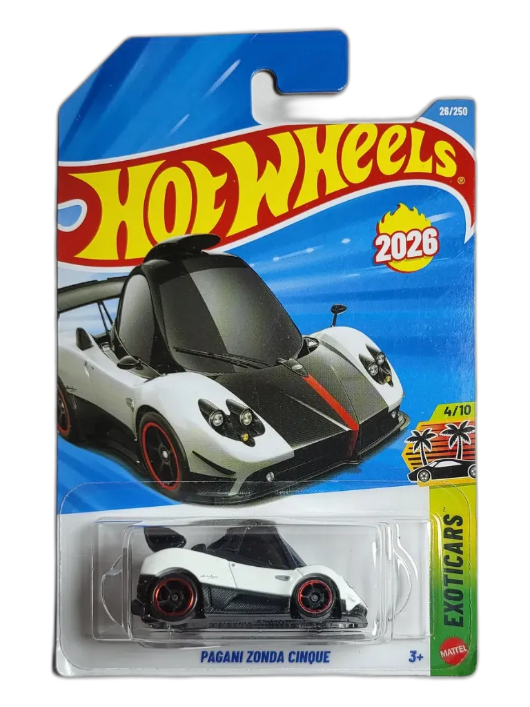 Hot Wheels Pagani Zonda Cinque Imported + Pick Any 1 Car