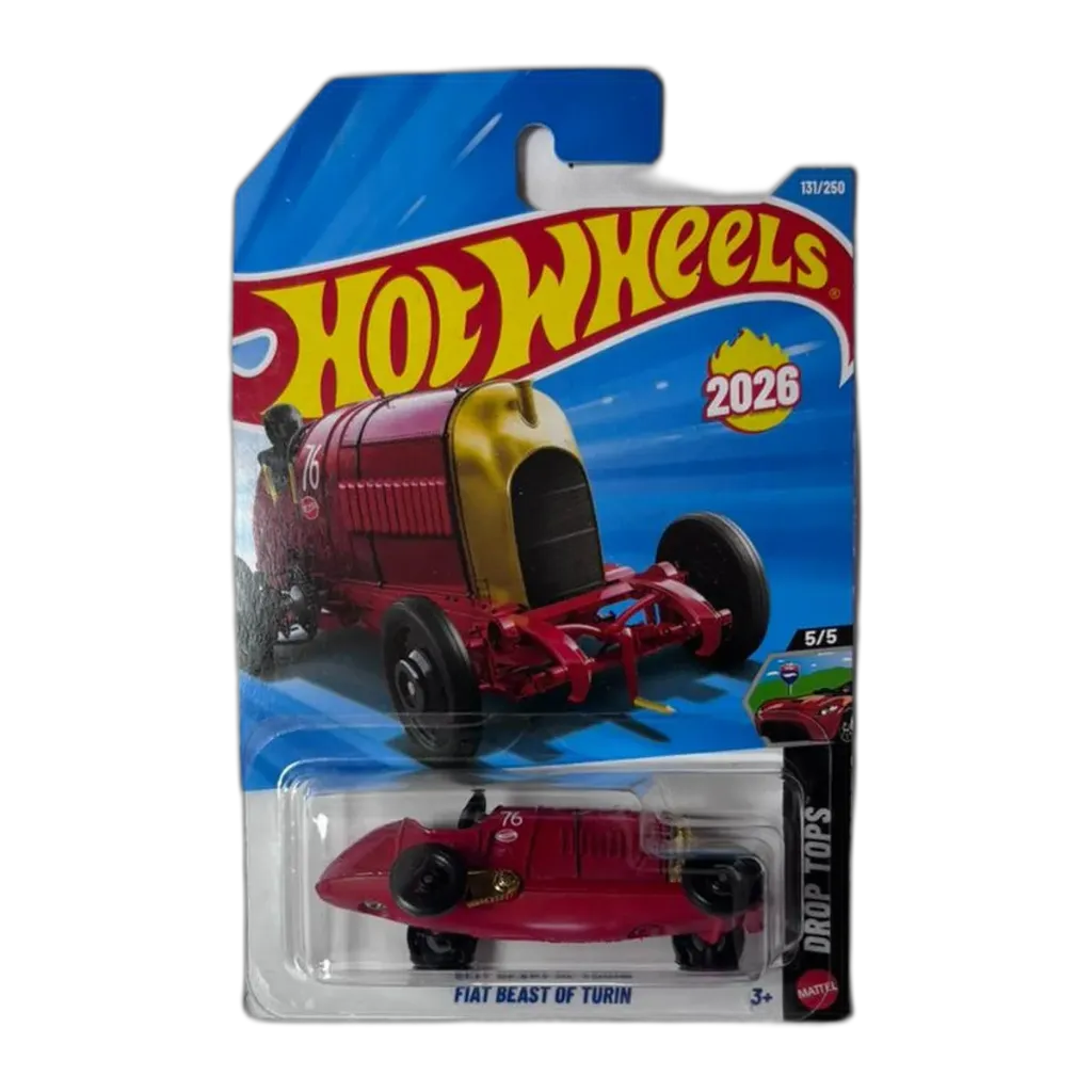 Hot Wheels Fiat Beast Of Turin + Pick Any 1 Car
