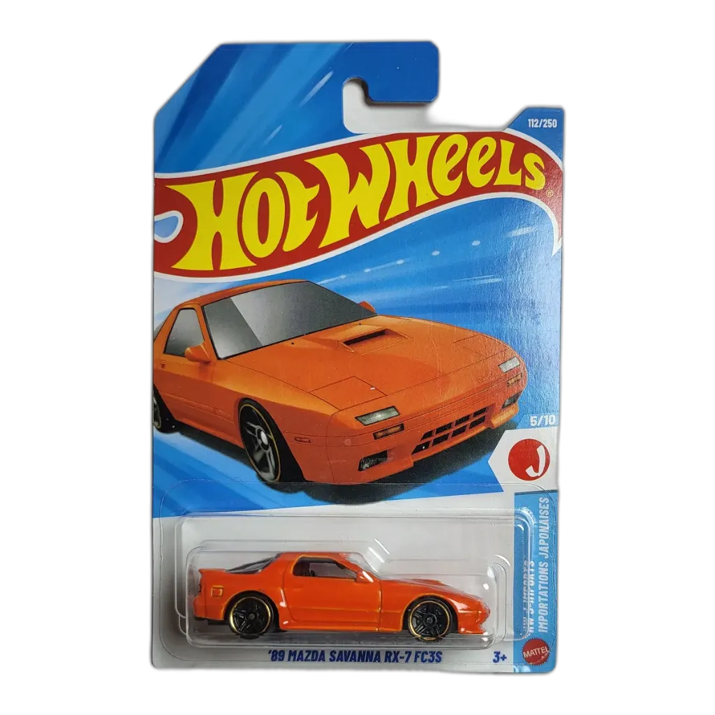 Hot Wheels 89 Mazda Savanna RX-7 FC3S Imported + Pick Any 1 Car