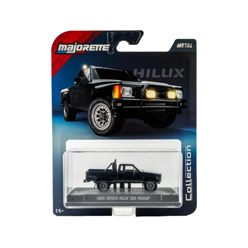 Majorette Collection 1985 Toyota Hilux SR5 Pickup - 1:64 Scale Diecast