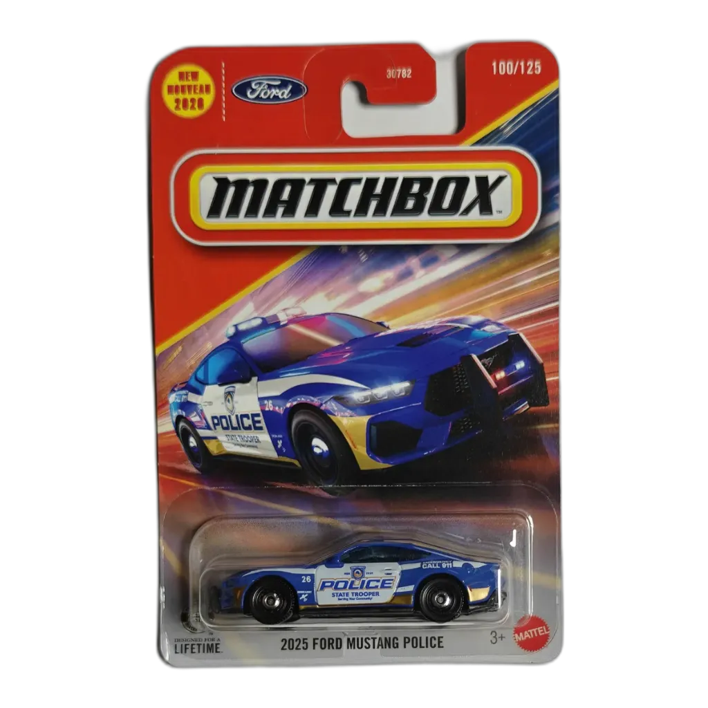 Matchbox 2025 Ford Mustang Police