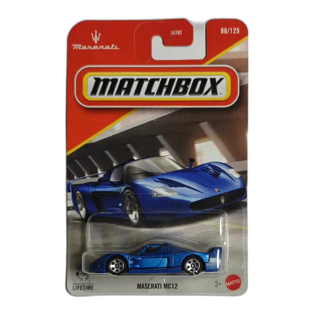 Matchbox Maserati MC12 + Pick Any 1 Car
