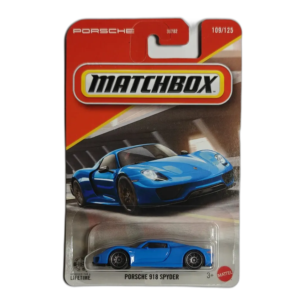 Matchbox Porsche 918 Spyder + Pick Any 1 Car