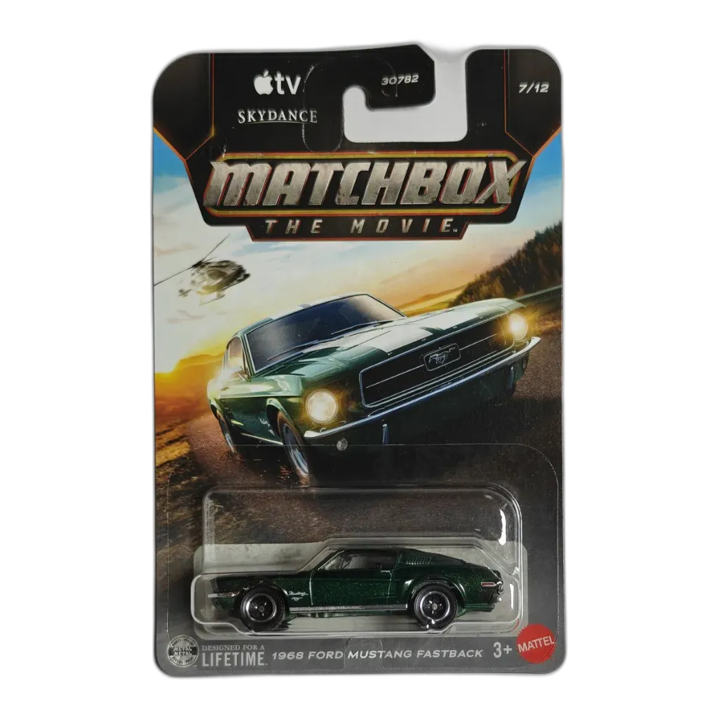 Matchbox The Movie 1968 Ford Mustang Fastback + Pick Any 1 Car
