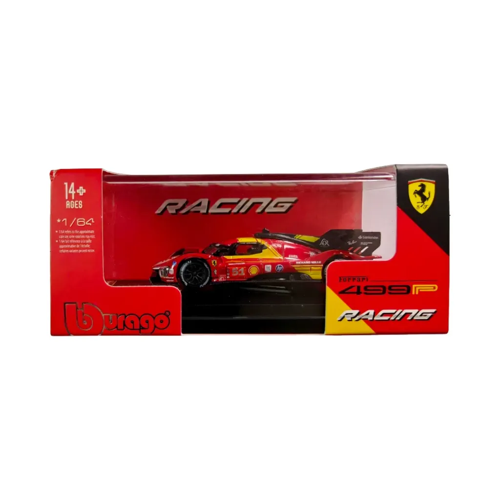 Bburago Ferrari 499P #51 Racing | 1:64 Scale Die-Cast Model
