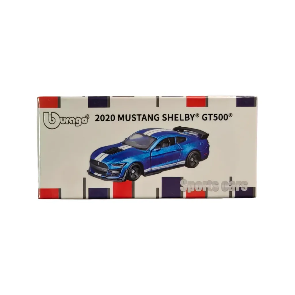 Bburago 2020 Ford Mustang Shelby GT500 | 1:64 Scale Die-Cast Model
